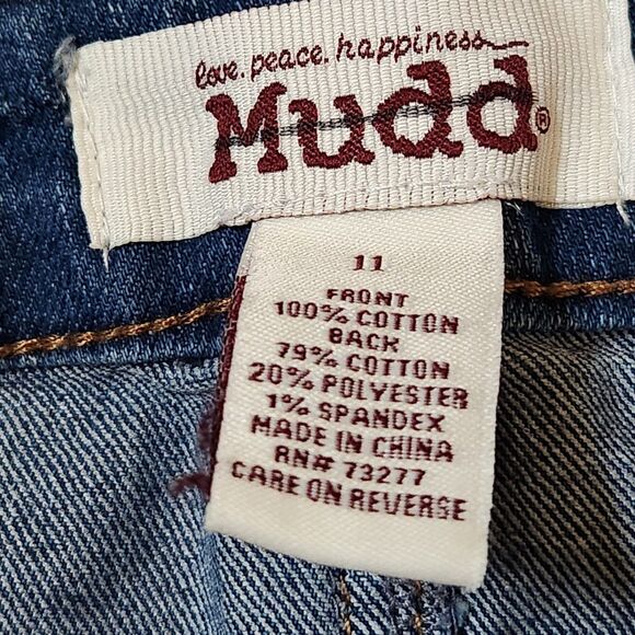 Junior Size 11 Pants Lot – Mudd Capris + NOBO Bootcut, Beige & Denim - Picture 11 of 14